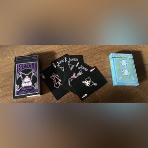 SANRIO (Bicycle)-NWT Kuromi OR Cinnamoroll Playing Cards